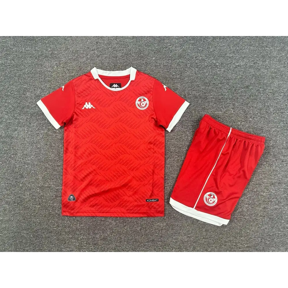 Kit enfant Tunisie Domicile 2025/2026 - Domicile 2026 / 2-3 ans #MWS Options 1 - Vêtements de sport