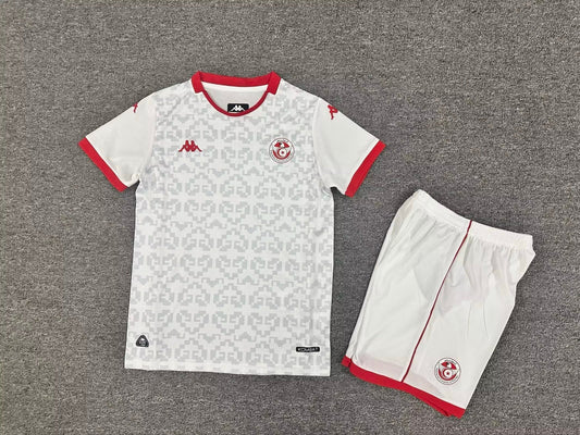 Kit enfant Tunisie Extérieur 2025/2026 - Vêtements de sport