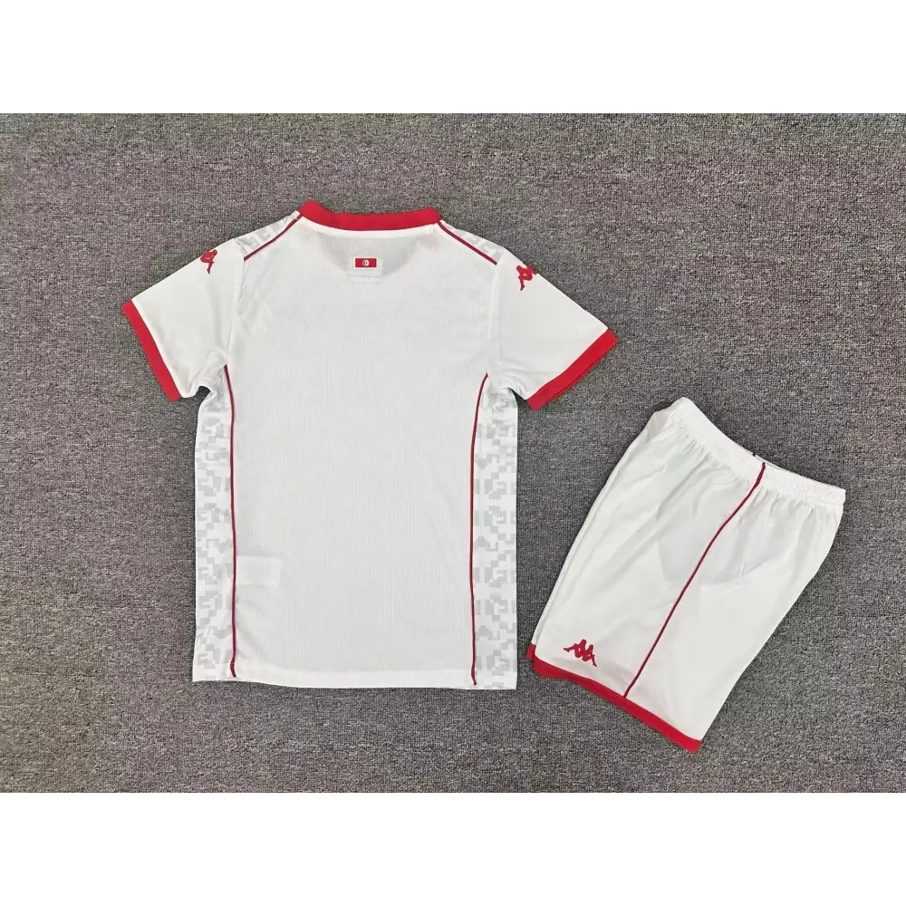 Kit enfant Tunisie Extérieur 2025/2026 - Vêtements de sport