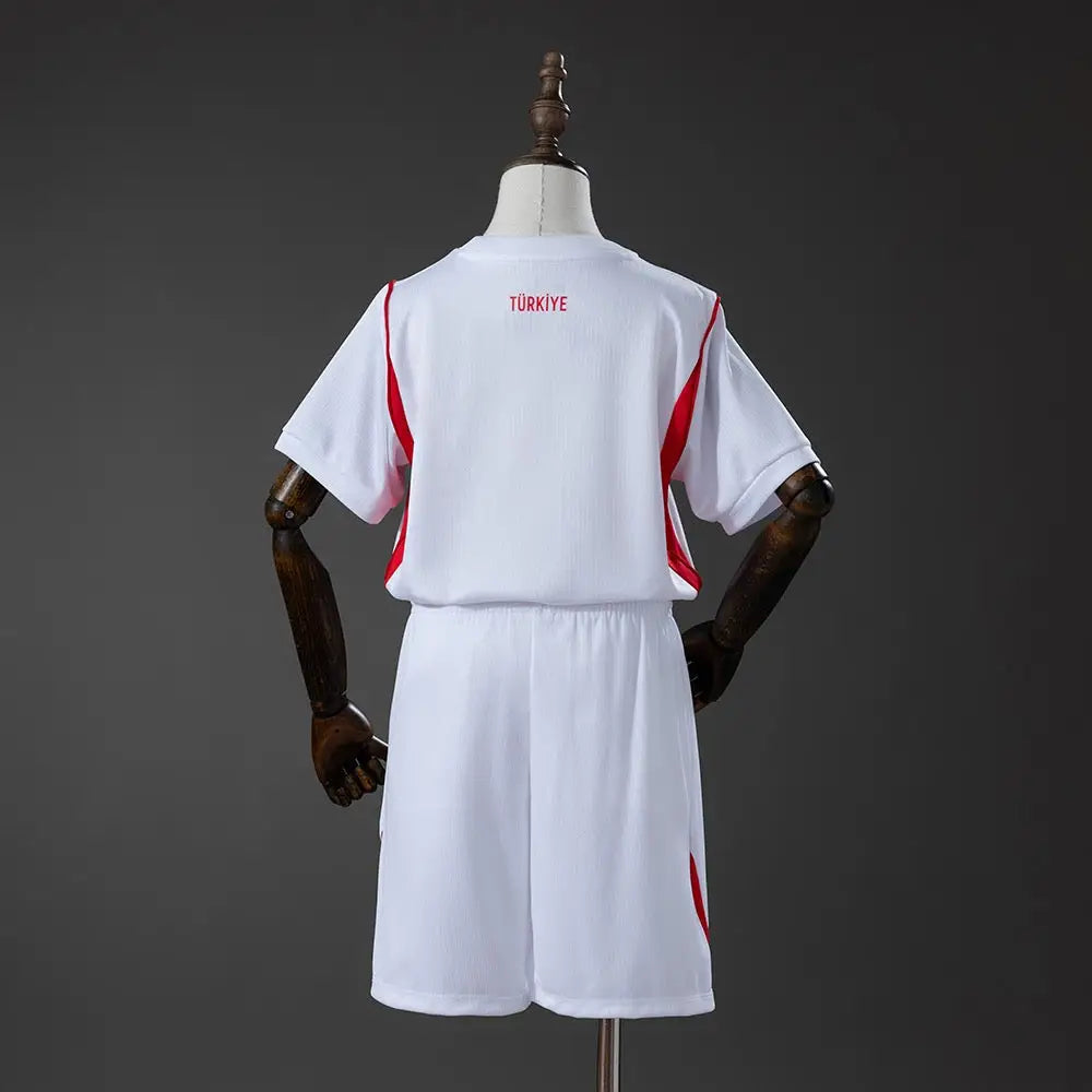 Kit enfant Turquie Coupe du monde 2026 Extérieur - Vêtements de sport
