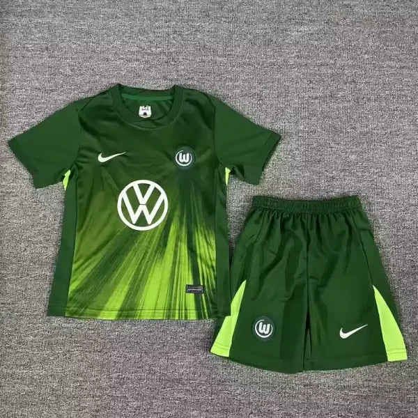 Kit Enfant VfL Wolfsburg Domicile 2025/2026 - Vêtements de sport