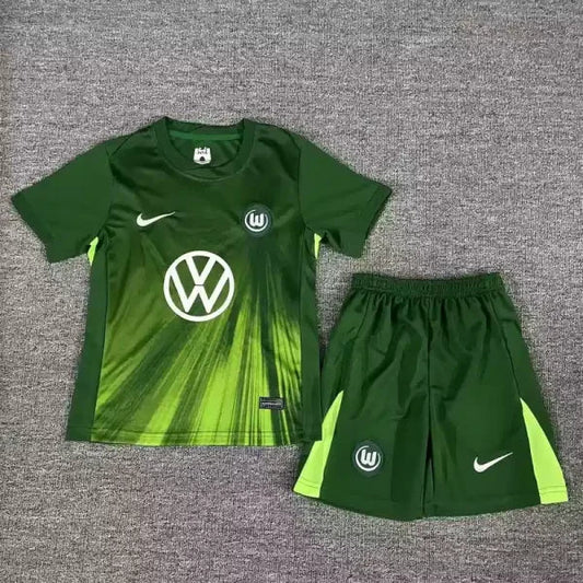 Kit Enfant VfL Wolfsburg Domicile 2025/2026 - Vêtements de sport