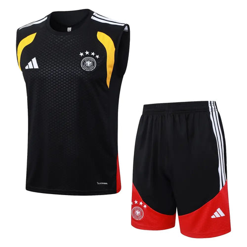 Kit Entraînement Allemagne Noir & Jaune 2025/2026 - Vêtements de sport