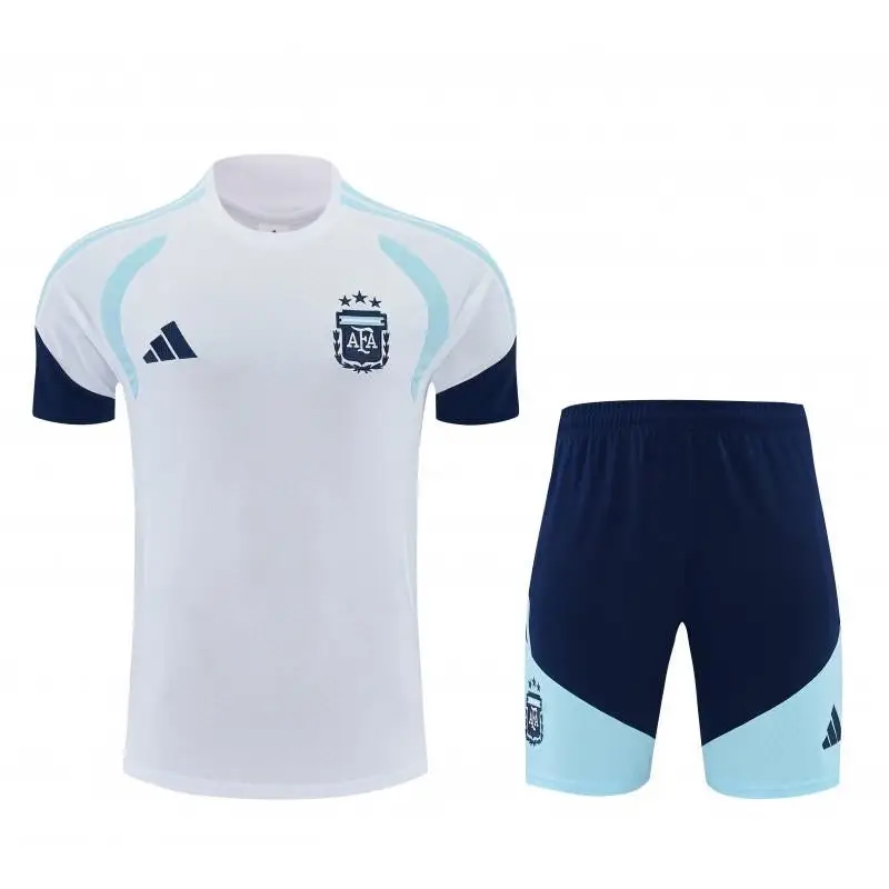 Kit Entraînement Argentine Domicile 2025/2026 Manches courtes - Vêtements de sport