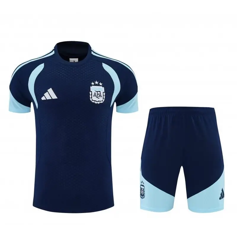 Kit Entraînement Argentine Extérieur 2025/2026 Manches courtes - Vêtements de sport