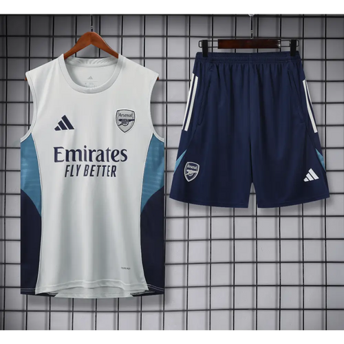 Kit Entraînement Arsenal Blanc 2025/2026 - Vêtements de sport
