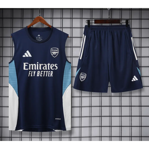 Kit Entraînement Arsenal Bleu & Blanc 2025/2026 - Vêtements de sport