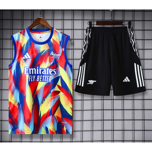 Kit Entraînement Arsenal Bleu Rouge & Jaune 2025/2026 - Vêtements de sport
