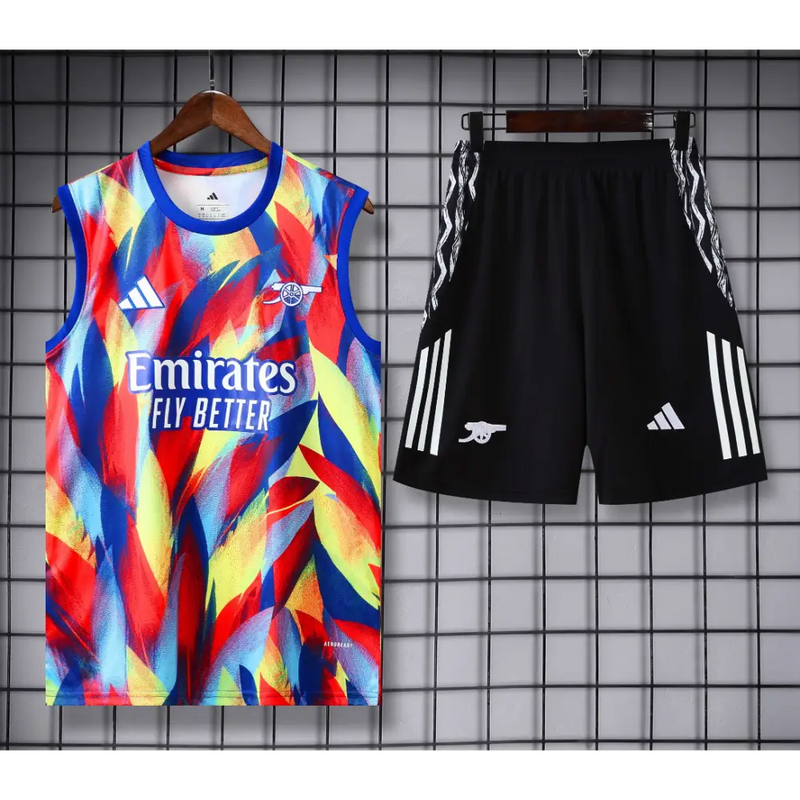 Kit Entraînement Arsenal Bleu Rouge & Jaune 2025/2026 - Vêtements de sport