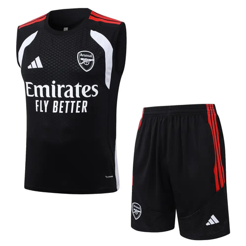 Kit Entraînement Arsenal Noir 2025/2026 - Vêtements de sport