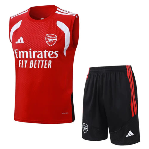 Kit Entraînement Arsenal Rouge 2025/2026 - Vêtements de sport