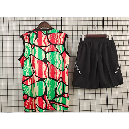 Kit Entraînement Arsenal Rouge & Vert 2025/2026 - Vêtements de sport