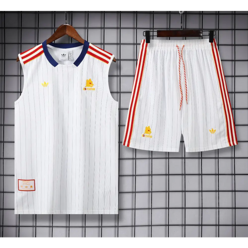 Kit Entraînement AS Roma Blanc 2025/2026 - Vêtements de sport