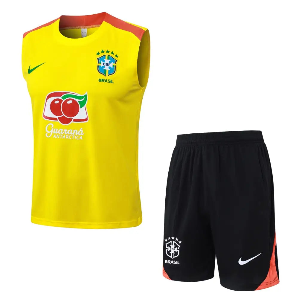 Kit Entraînement Brésil Extérieur 2025/2026 - Vêtements de sport