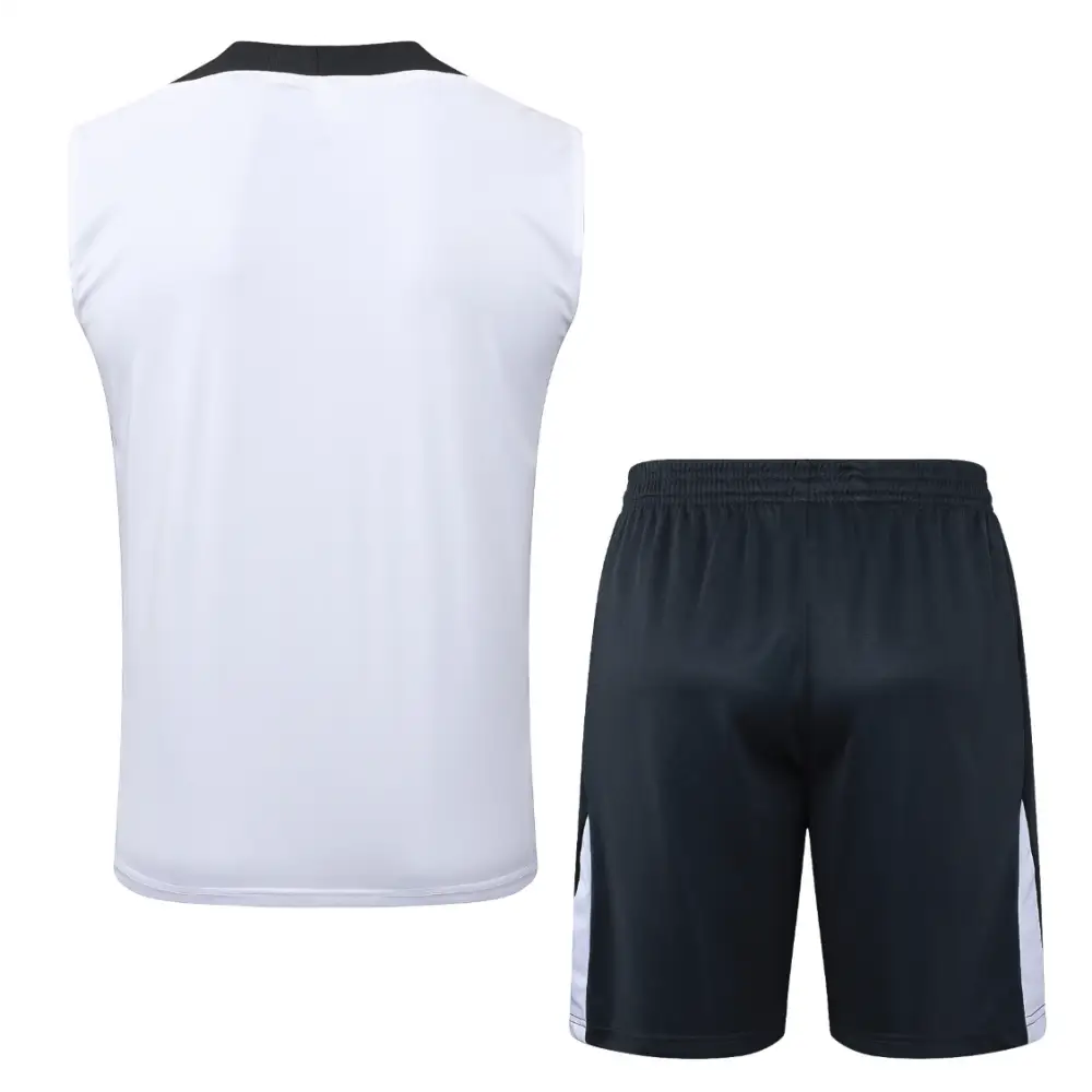 Kit Entraînement Chelsea Gris & Blanc 2025/2026 - Vêtements de sport