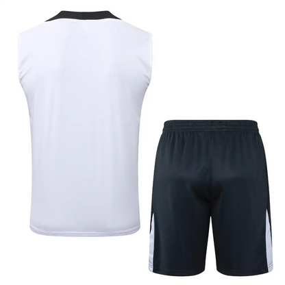 Kit Entraînement Chelsea Gris & Blanc 2025/2026 - Vêtements de sport