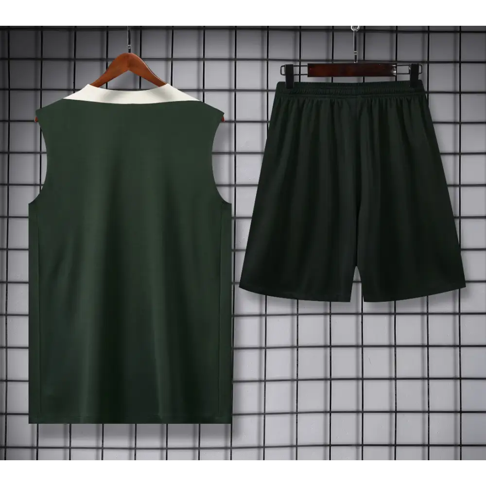 Kit Entraînement Chelsea Vert Foncé 2025/2026 - Vêtements de sport