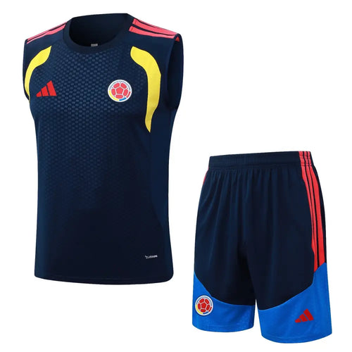 Kit Entraînement Colombie Bleu & Jaune 2025/2026 - Vêtements de sport