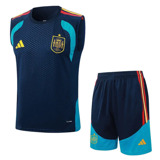 Kit Entraînement Espagne Bleu 2025/2026 - Vêtements de sport