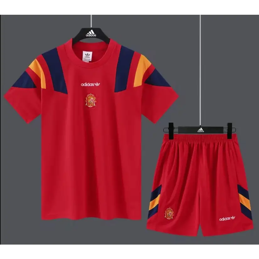 Kit Entraînement Espagne Domicile 2026/2027 Manches courtes - Vêtements de sport