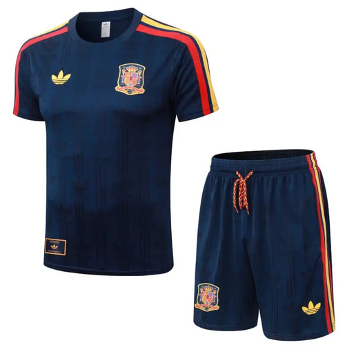 Kit Entraînement Espagne Domicile Coupe du Monde 2026 Manches courtes - Vêtements de sport