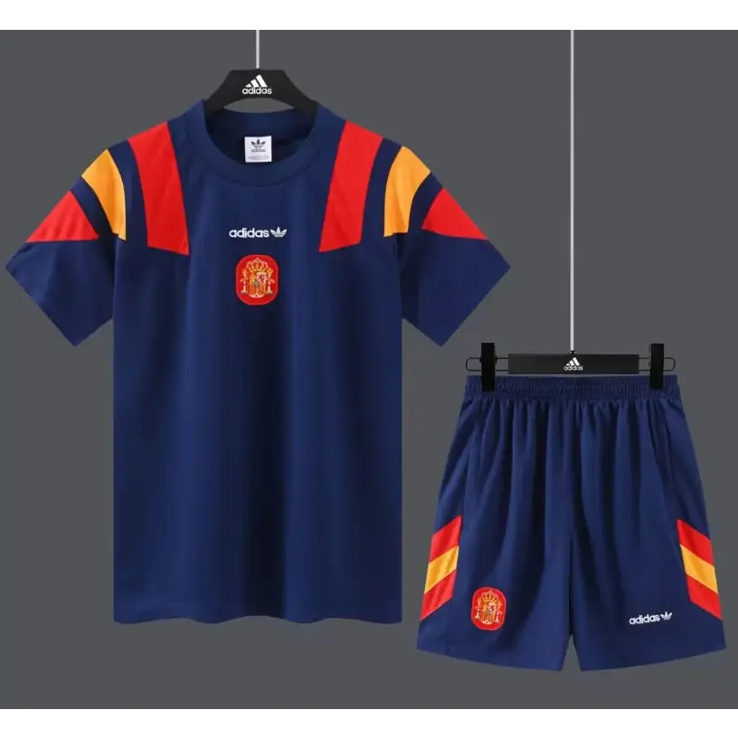 Kit Entraînement Espagne Extérieur 2026/2027 Manches courtes - Vêtements de sport