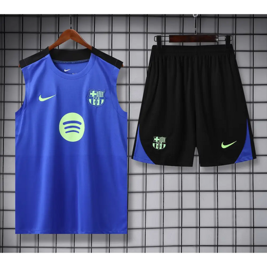 Kit Entraînement FC Barcelone Bleu 2025/2026 - Vêtements de sport