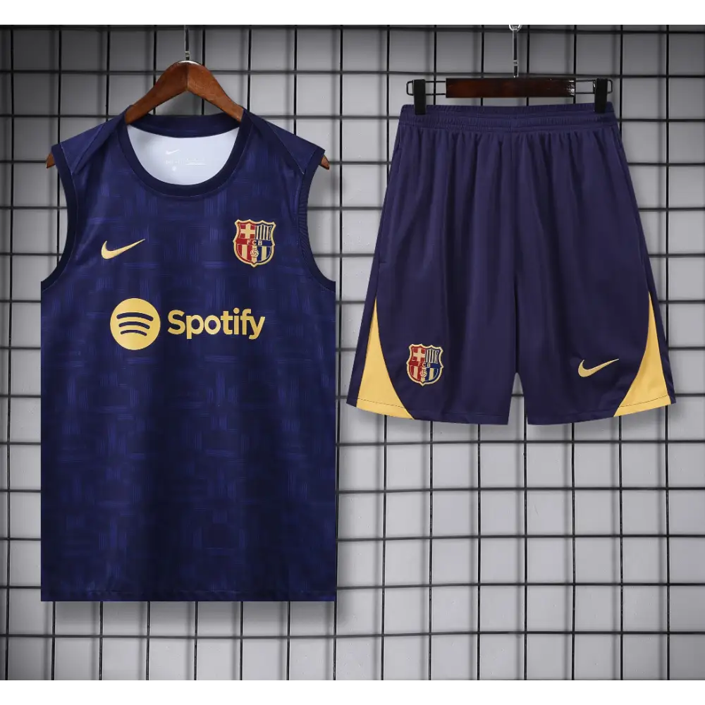 Kit Entraînement FC Barcelone Bleu & Jaune 2025/2026 - Vêtements de sport