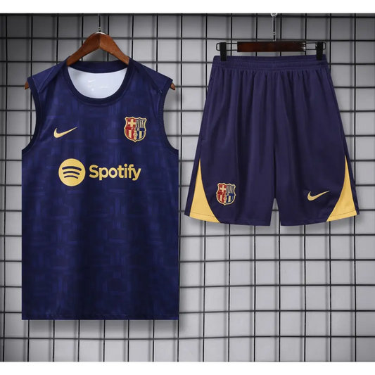 Kit Entraînement FC Barcelone Bleu & Jaune 2025/2026 - Vêtements de sport