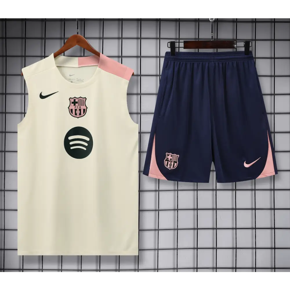 Kit Entraînement FC Barcelone Jaune & Bleu 2025/2026 - Vêtements de sport
