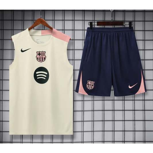 Kit Entraînement FC Barcelone Jaune & Bleu 2025/2026 - Vêtements de sport