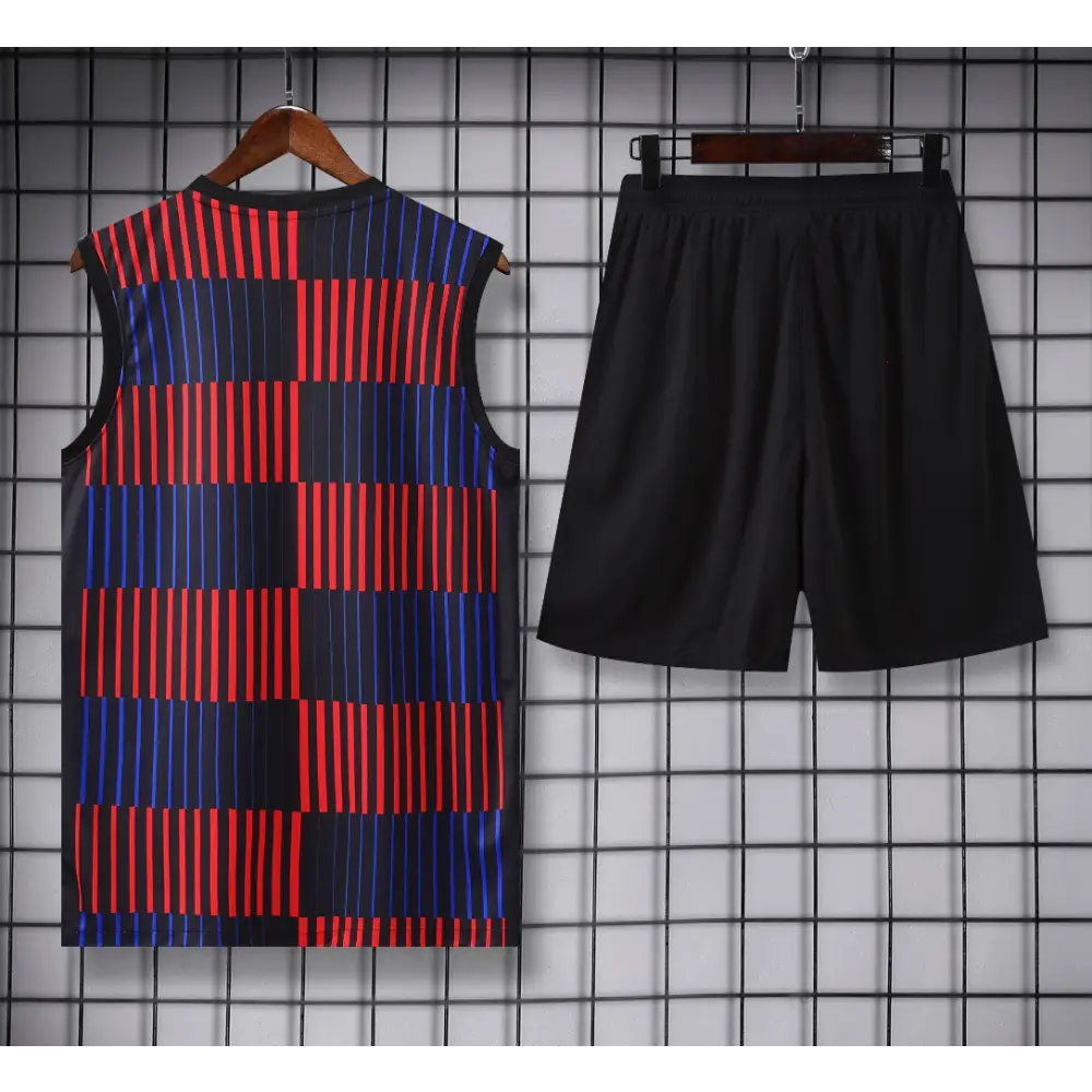 Kit Entraînement FC Barcelone Rouge & Bleu 2025/2026 - Vêtements de sport