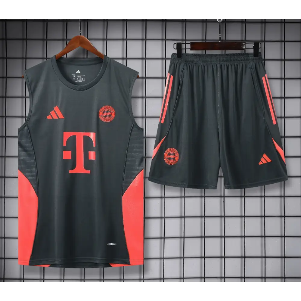 Kit Entraînement FC Bayern Munich Noir 2025/2026 - Vêtements de sport
