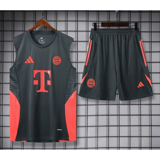 Kit Entraînement FC Bayern Munich Noir 2025/2026 - Vêtements de sport