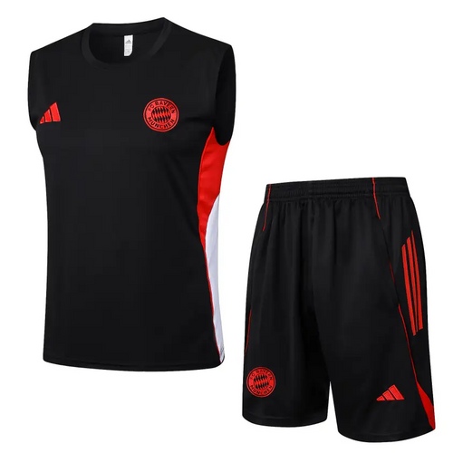 Kit Entraînement FC Bayern Munich Noir & Rouge 2025/2026 - Vêtements de sport