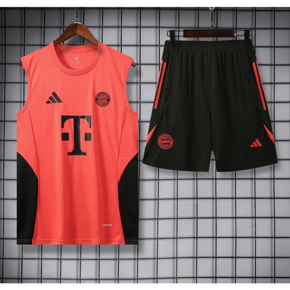 Kit Entraînement FC Bayern Munich Rouge 2025/2026 - Vêtements de sport