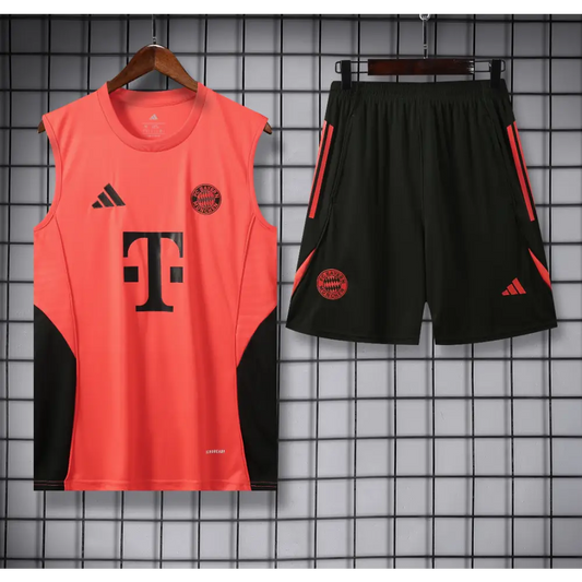 Kit Entraînement FC Bayern Munich Rouge 2025/2026 - Vêtements de sport