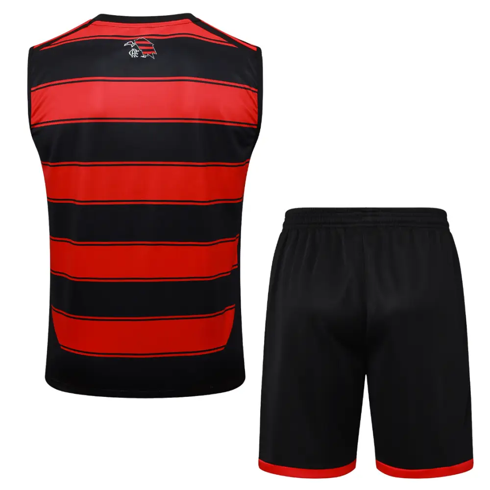 Kit Entraînement Flamengo Noir & Rouge 2025/2026 - Vêtements de sport