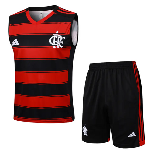 Kit Entraînement Flamengo Noir & Rouge 2025/2026 - Vêtements de sport