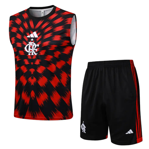 Kit Entraînement Flamengo Rouge & Noir 2025/2026 - Vêtements de sport