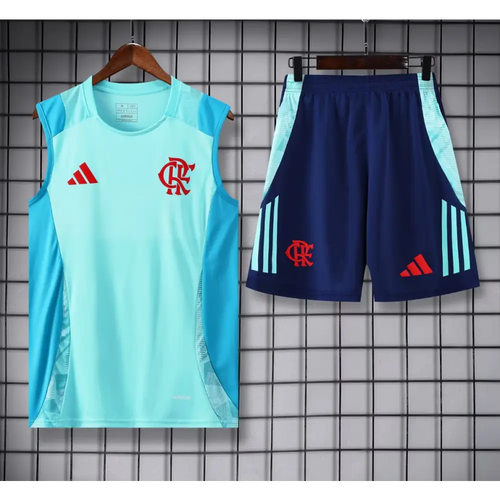 Kit Entraînement Flamengo Turquoise 2025/2026 - Vêtements de sport