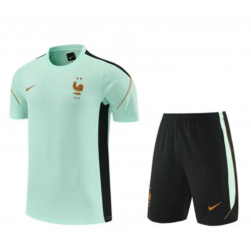 Kit Entraînement France Coupe du monde 2026 Manches courtes Extérieur - Vêtements de sport