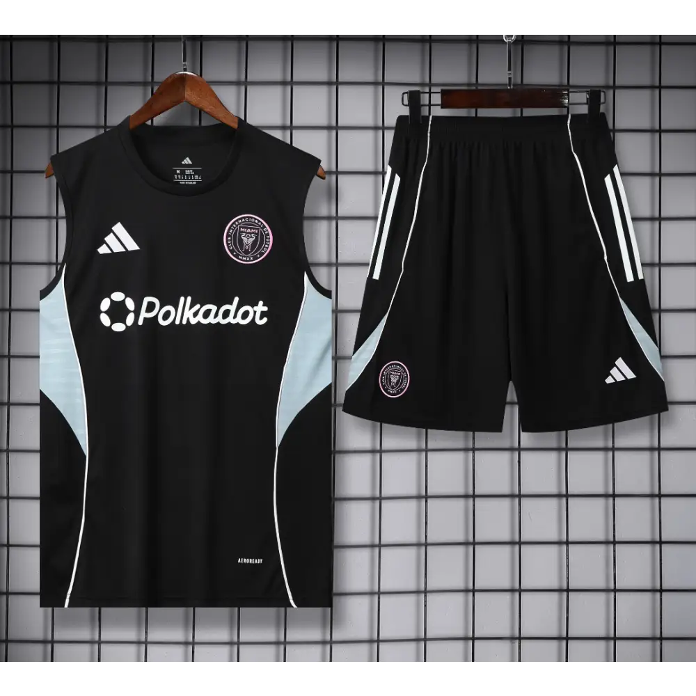 Kit Entraînement Inter Miami CF Noir 2025/2026 - Vêtements de sport