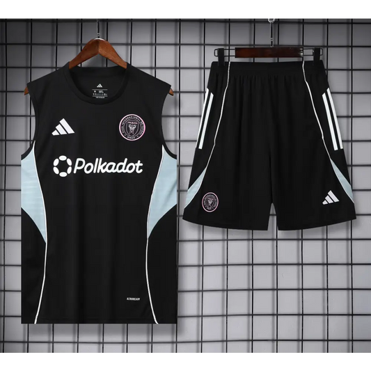 Kit Entraînement Inter Miami CF Noir 2025/2026 - Vêtements de sport