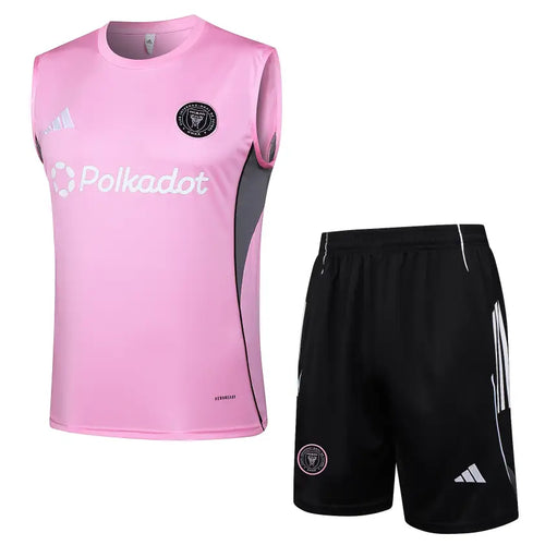 Kit Entraînement Inter Miami CF Noir & Rose 2025/2026 - Vêtements de sport