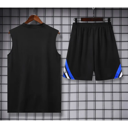 Kit Entraînement Inter Milan Noir & Bleu 2025/2026 - Vêtements de sport