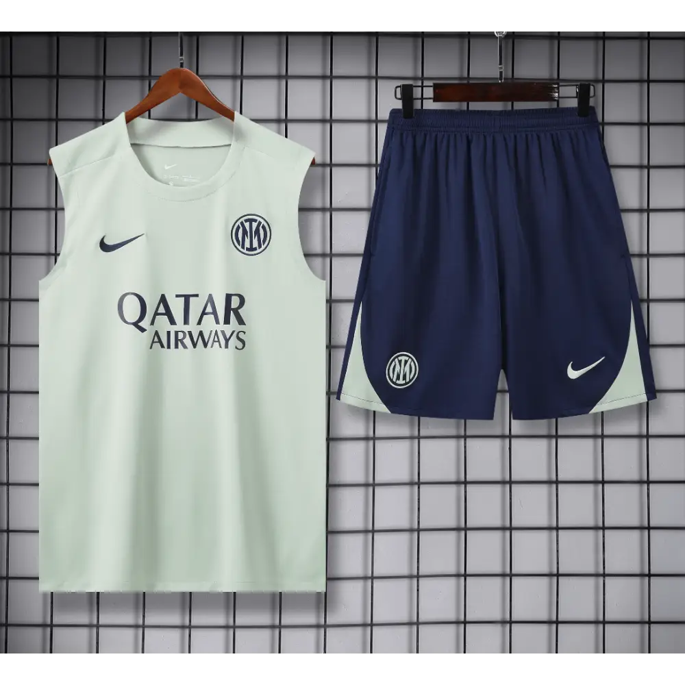 Kit Entraînement Inter Milan Vert & Bleu 2025/2026 - Vêtements de sport