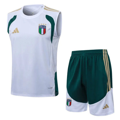Kit Entraînement Italie Vert & Blanc 2025/2026 - Vêtements de sport