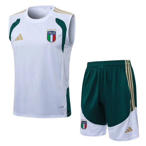 Kit Entraînement Italie Vert & Blanc 2025/2026 - Vêtements de sport