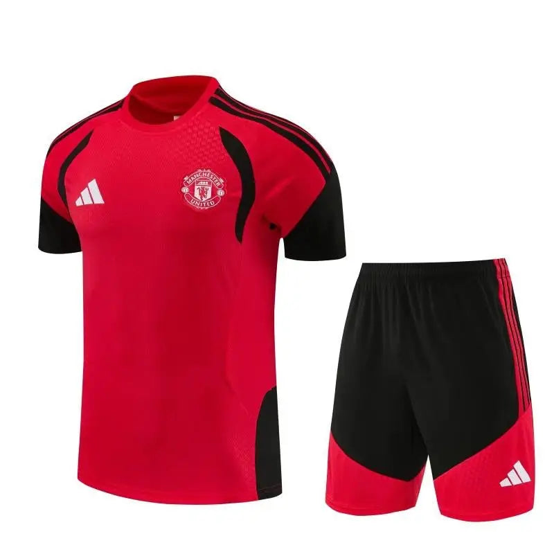 Kit Entraînement Manchester United 2026/2027 Domicile Manches courtes - Vêtements de sport